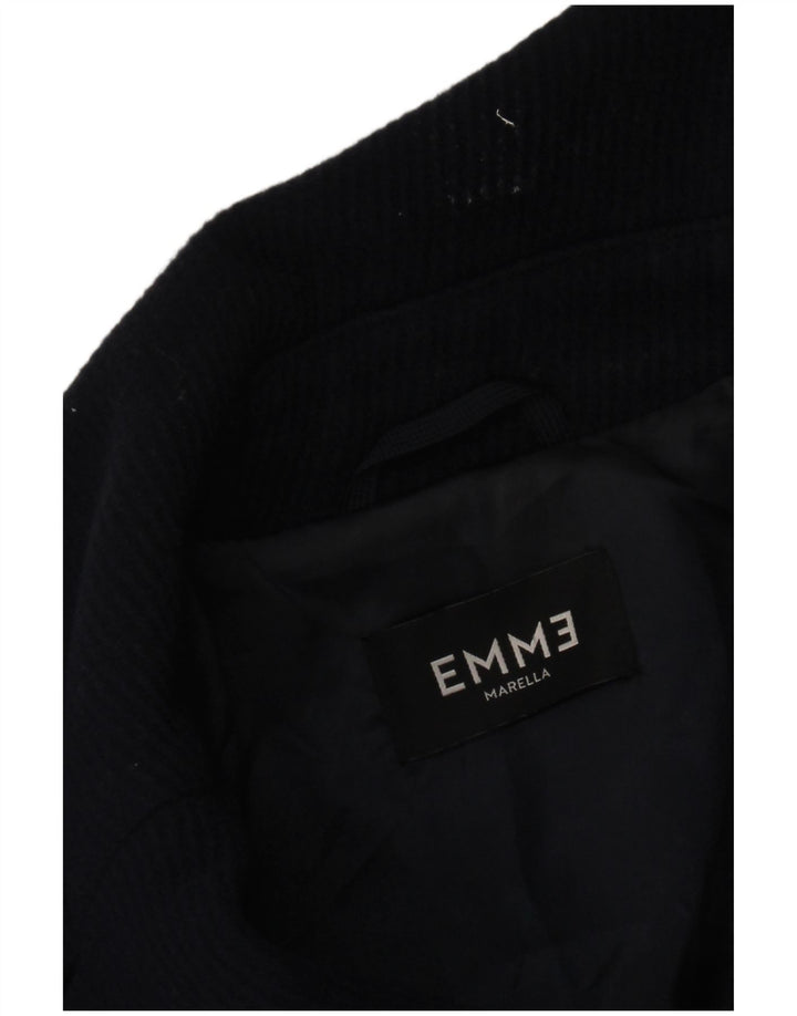 Cappotto da marinaio EMME da donna Marella UK 12 medio blu navy