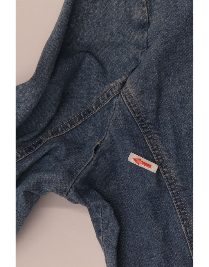 Giacca di jeans oversize da donna Krizia taglia 25 grande cotone blu