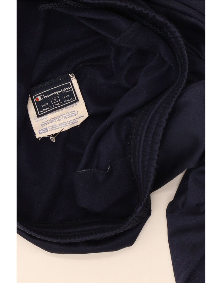 Pantaloni da tuta da uomo Champion piccoli in poliestere blu navy