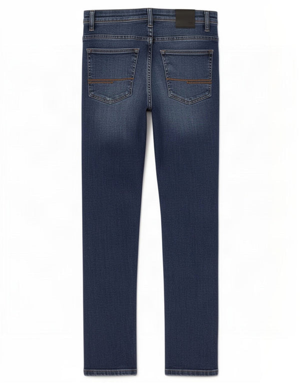 Jeans slim da donna Bench W28 L32 cotone blu