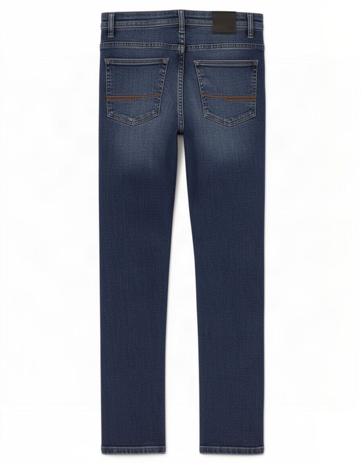 Jeans slim da donna Bench W28 L32 cotone blu