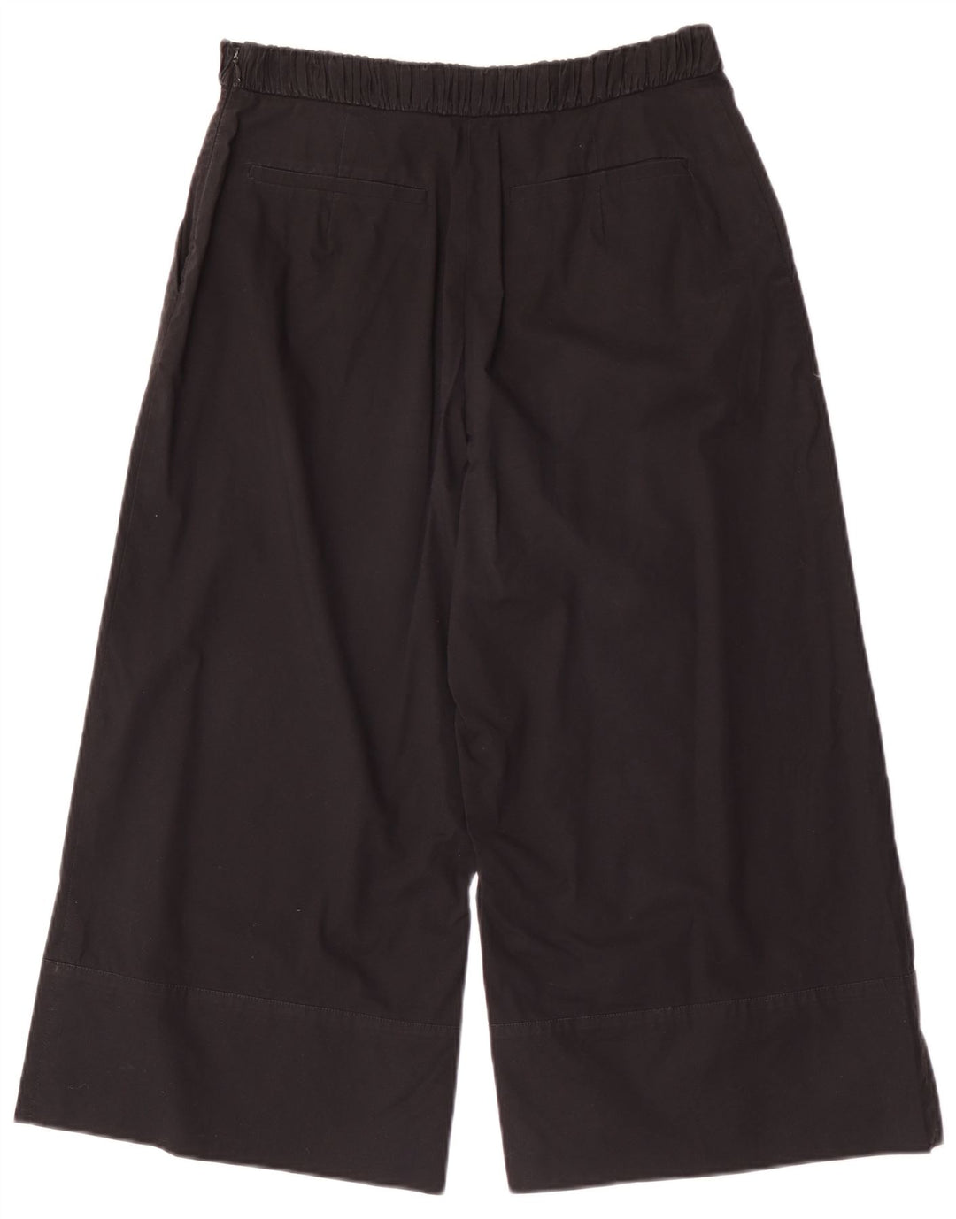 Pantaloni capri da donna a gamba larga Max & Co. W30 L21 neri