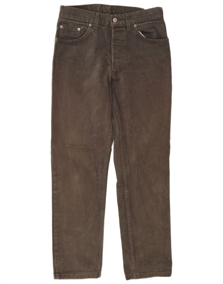 Jeans dritti da uomo LEVI'S W32 L34 cotone grigio