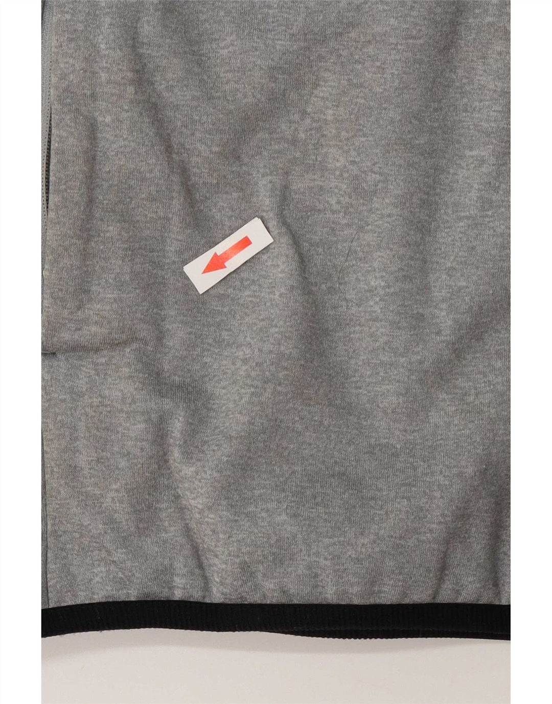 Adidas Uomo Zip Collo Pullover Tuta Top 2XL Grigio Colourblock Poliestere