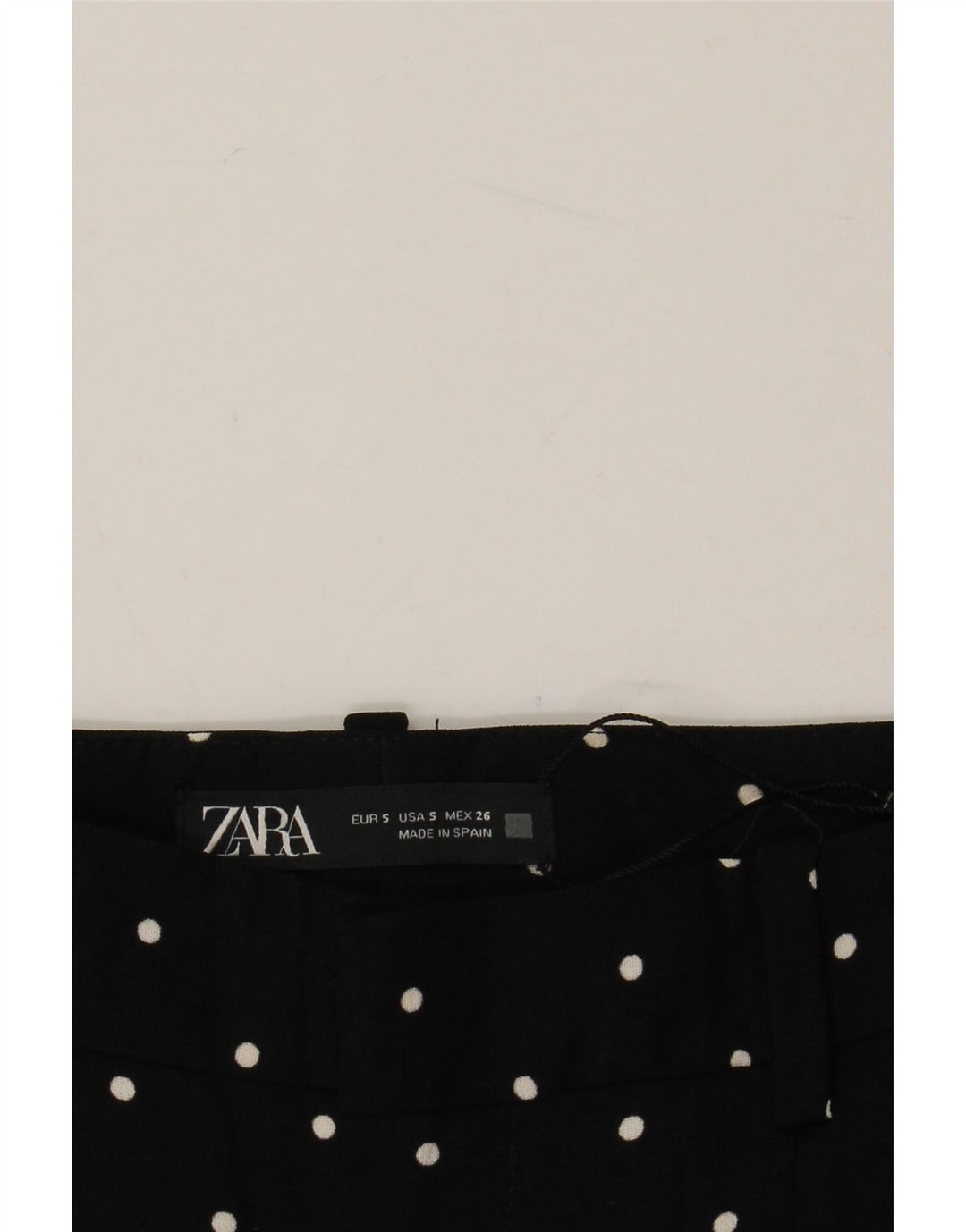 Pantaloni Harem da donna Zara piccoli W26 L26 a pois neri