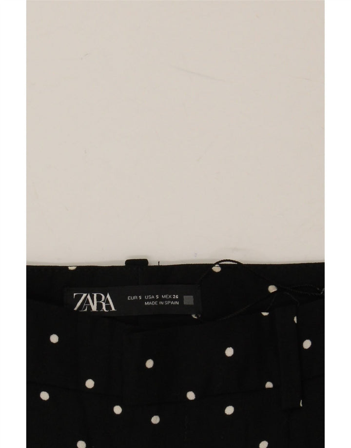 Pantaloni Harem da donna Zara piccoli W26 L26 a pois neri