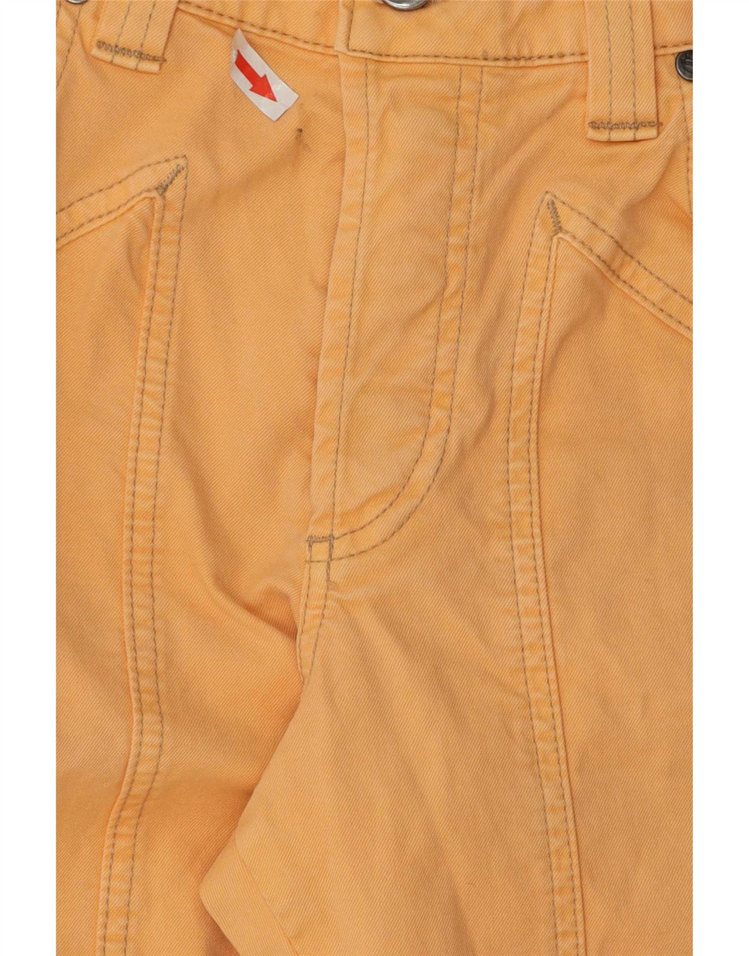Jeans dritti da uomo Jeckerson W33 L33 cotone arancione