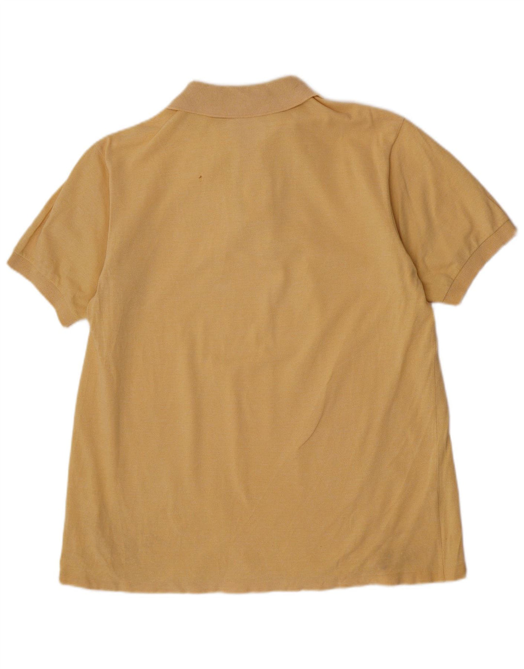 Polo da uomo Lacoste taglia 5 grande in cotone giallo