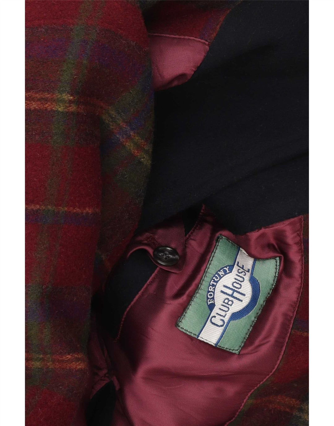 Soprabito vintage da uomo UK 44 2XL Blu navy