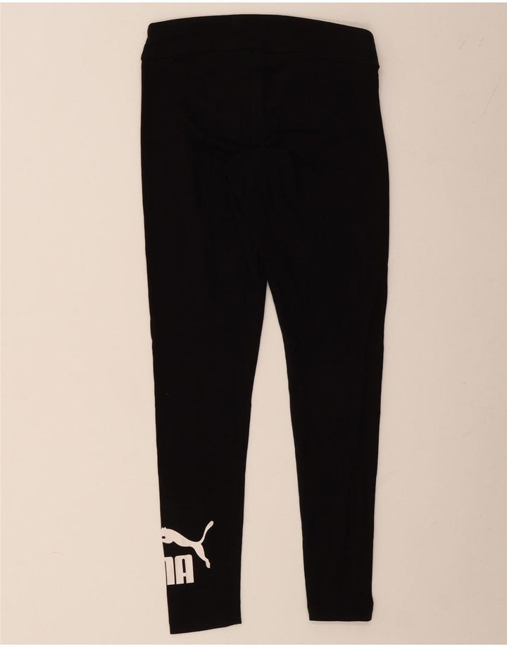 Leggings grafici PUMA da donna UK 12 cotone nero medio