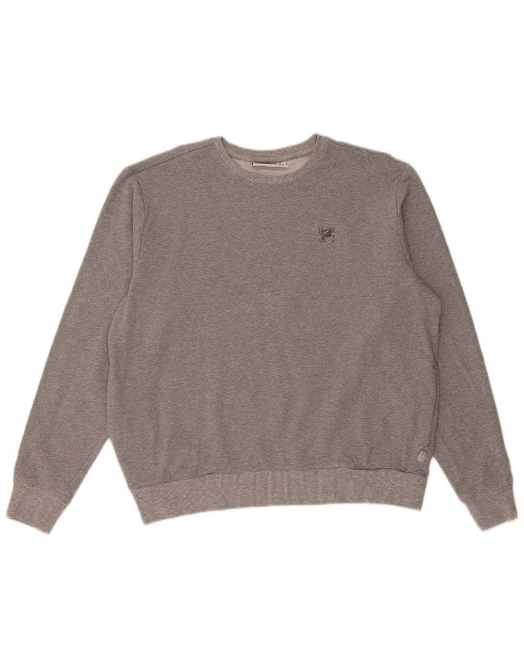 Felpa da donna Fila Jumper UK 16 Large Grey Cotton