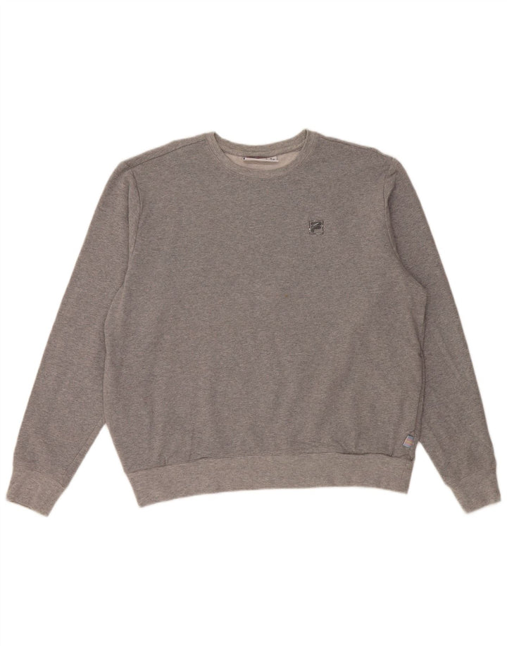 Felpa da donna Fila Jumper UK 16 Large Grey Cotton