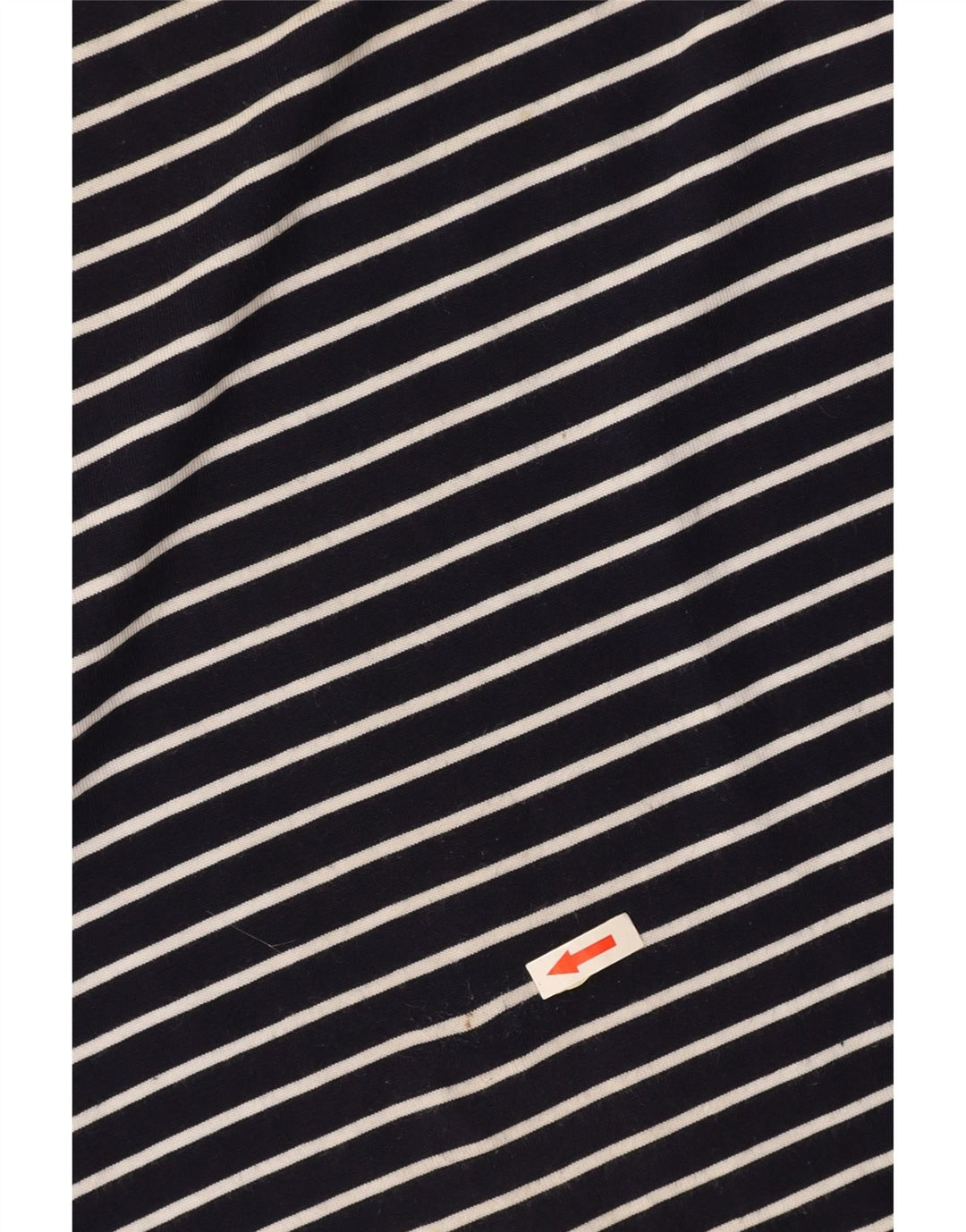 BARBOUR Abito T-shirt senza maniche da donna UK 12 Medio Blu Navy a righe