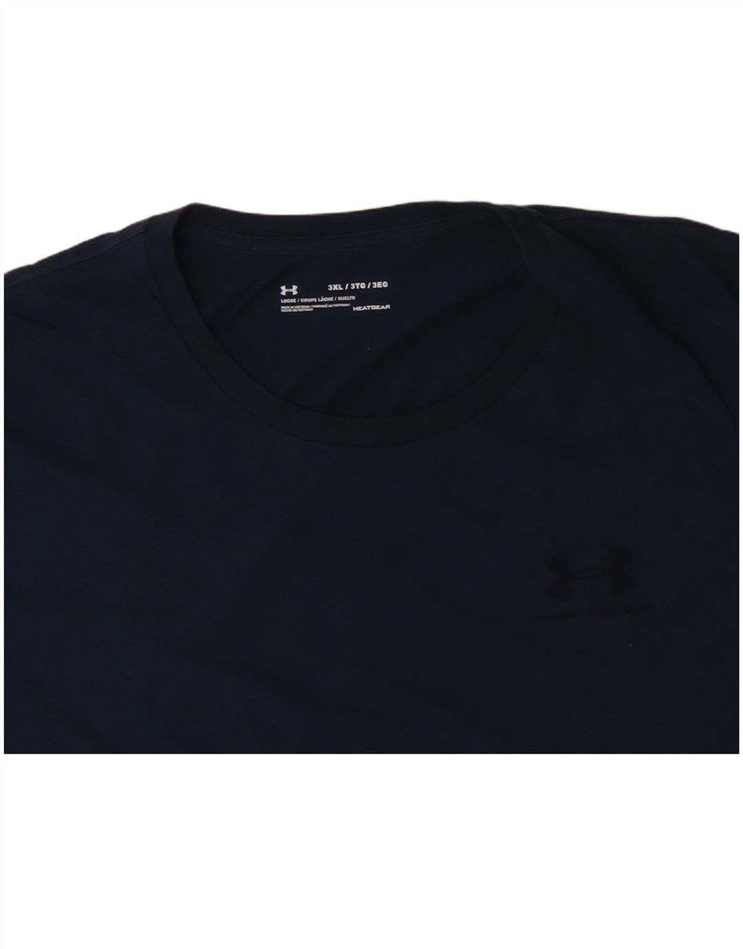 Maglietta da uomo UNDER ARMOUR Heat Gear Top 3XL Blu navy