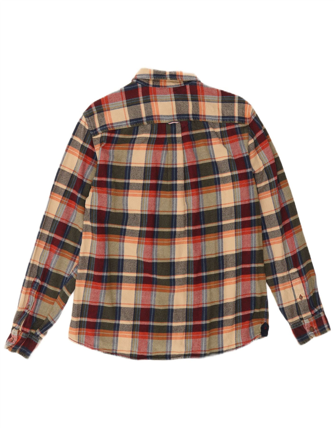 Camicia da uomo in flanella dal taglio classico di White Stuff a quadri multicolore medio