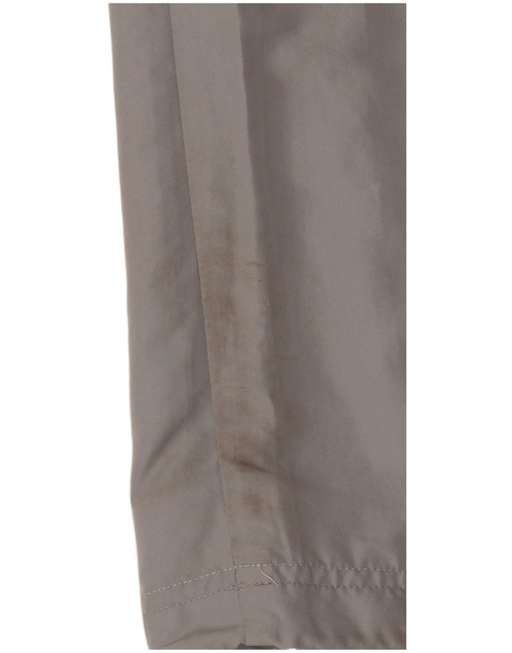 Pantaloni della tuta Adidas Climacool da donna in poliestere grigio medio