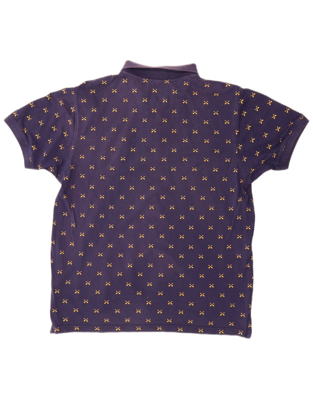 Polo grafica da uomo Pierre Cardin in cotone grigio medio