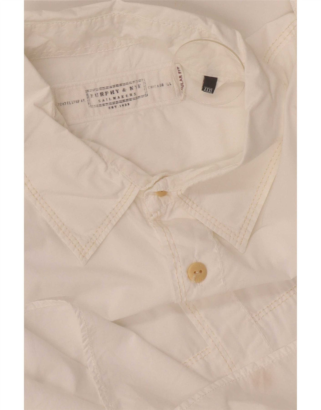 Camicia da uomo Murphy & Nye 3XL bianca