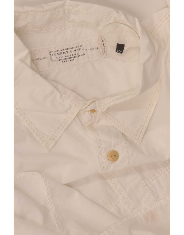 Camicia da uomo Murphy & Nye 3XL bianca
