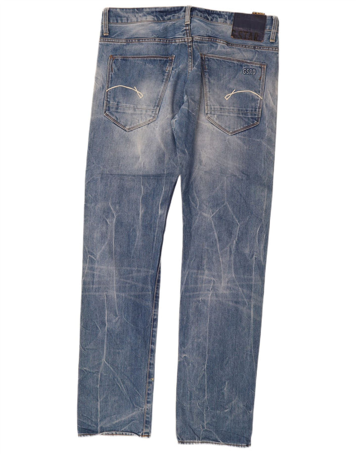 Jeans dritti da donna G-Star W34 L34 cotone blu
