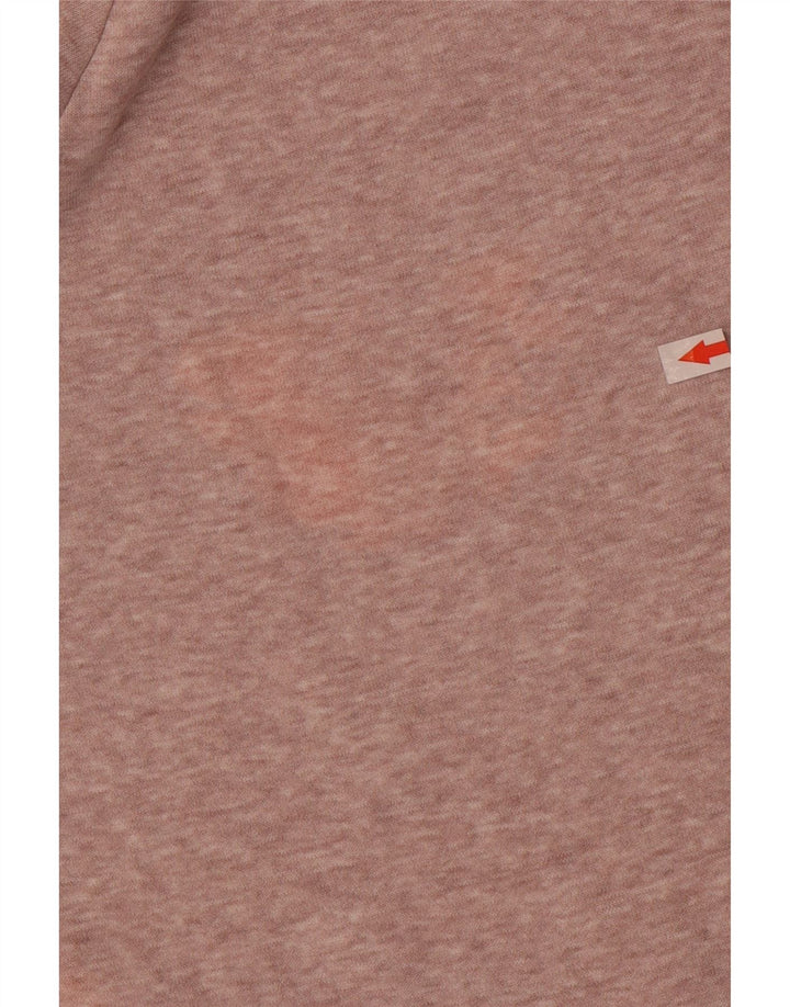 Felpa Adidas Uomo Maglione Grande Rosa Cotone