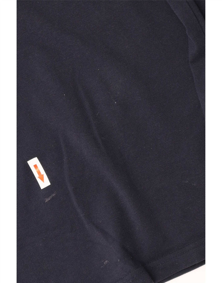 Polo da uomo Dkny a righe blu navy medie