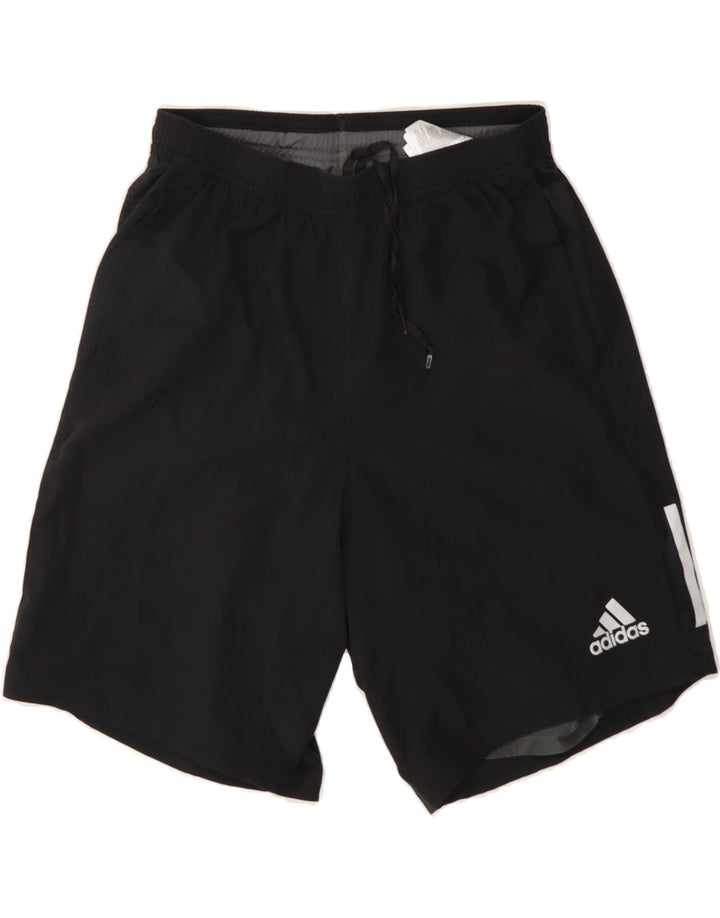 ADIDAS Mens Aeroready Sport Shorts Medium Black Polyester Vintage Adidas and Second-Hand Adidas from Messina Hembry 