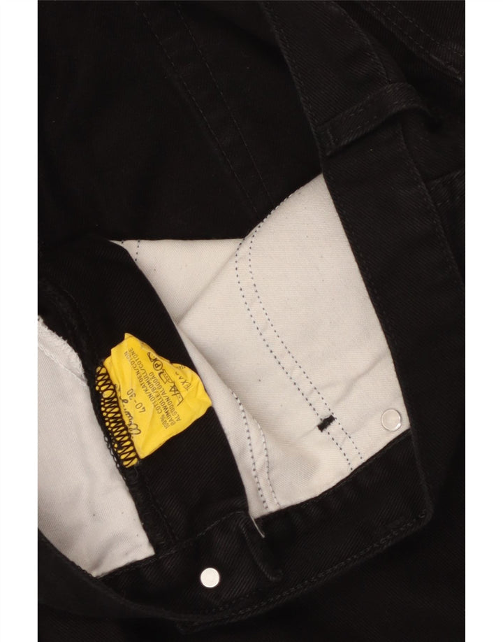 Jeans dritti da uomo Texas WRANGLER W40 L30 cotone nero