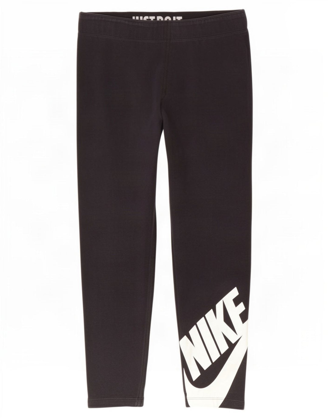 Leggings grafici da donna Nike UK 14 cotone medio nero
