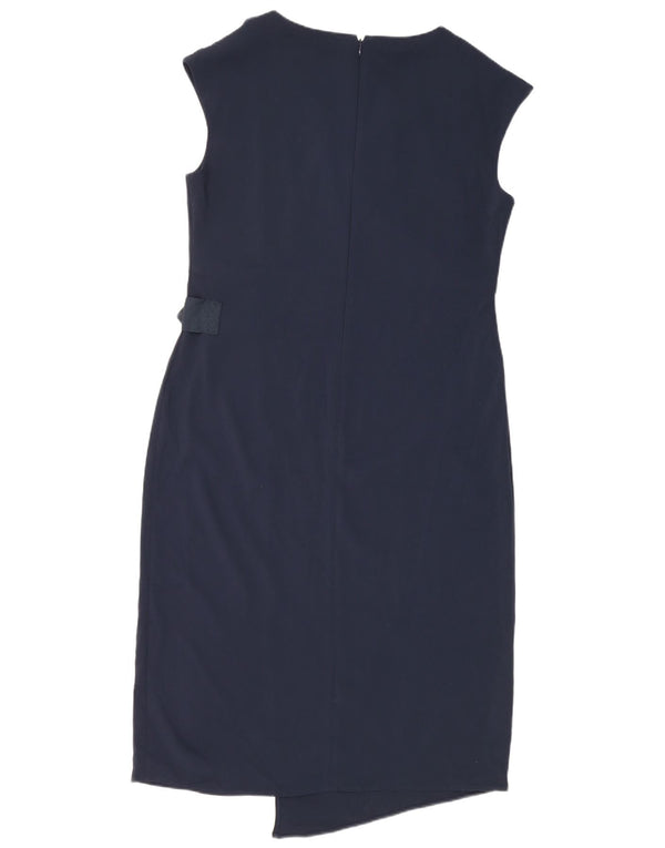 Abito tubino autografo da donna Marks & Spencer UK 14 grande blu navy
