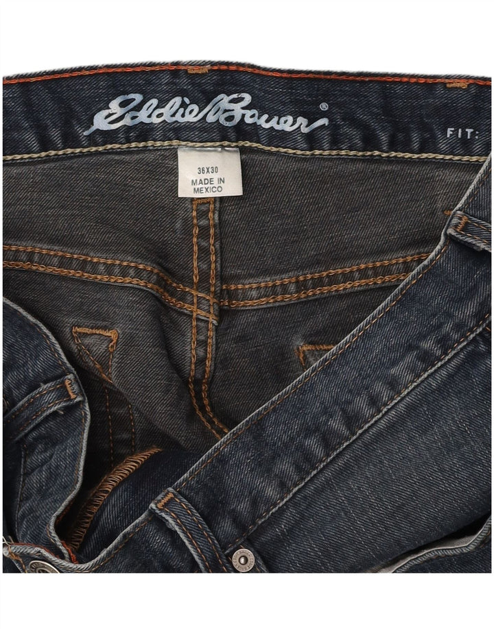 Jeans dritti da uomo EDDIE BAUER W36 L30 Blu