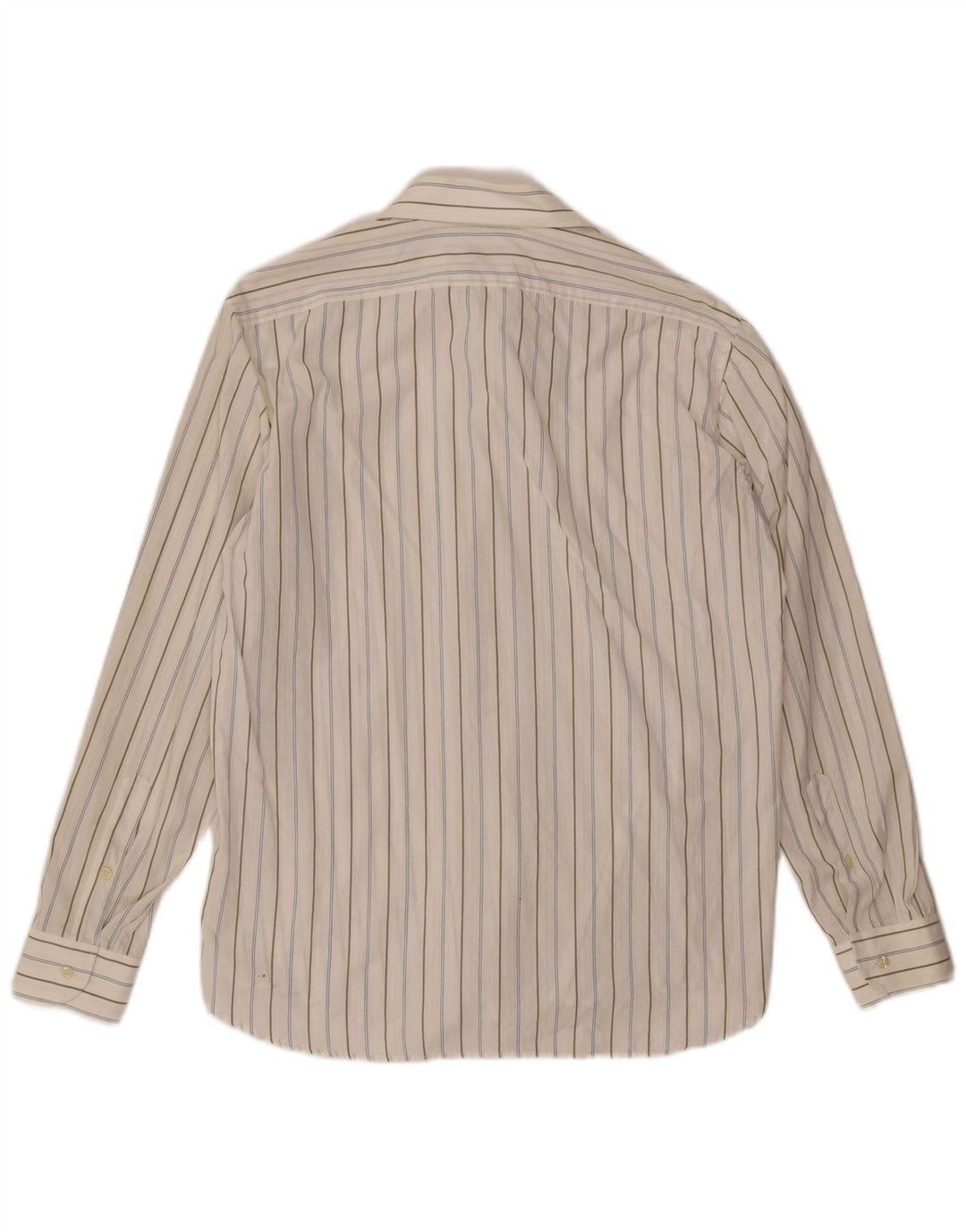 Camicia da uomo Cacharel taglia 15 3/4 a righe bianche medie