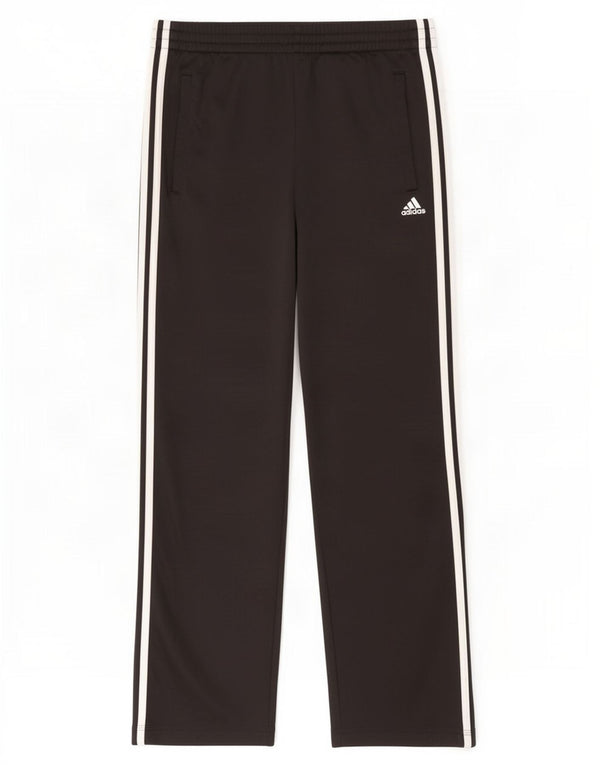 Pantaloni da tuta Adidas Climalite da uomo piccoli in poliestere nero