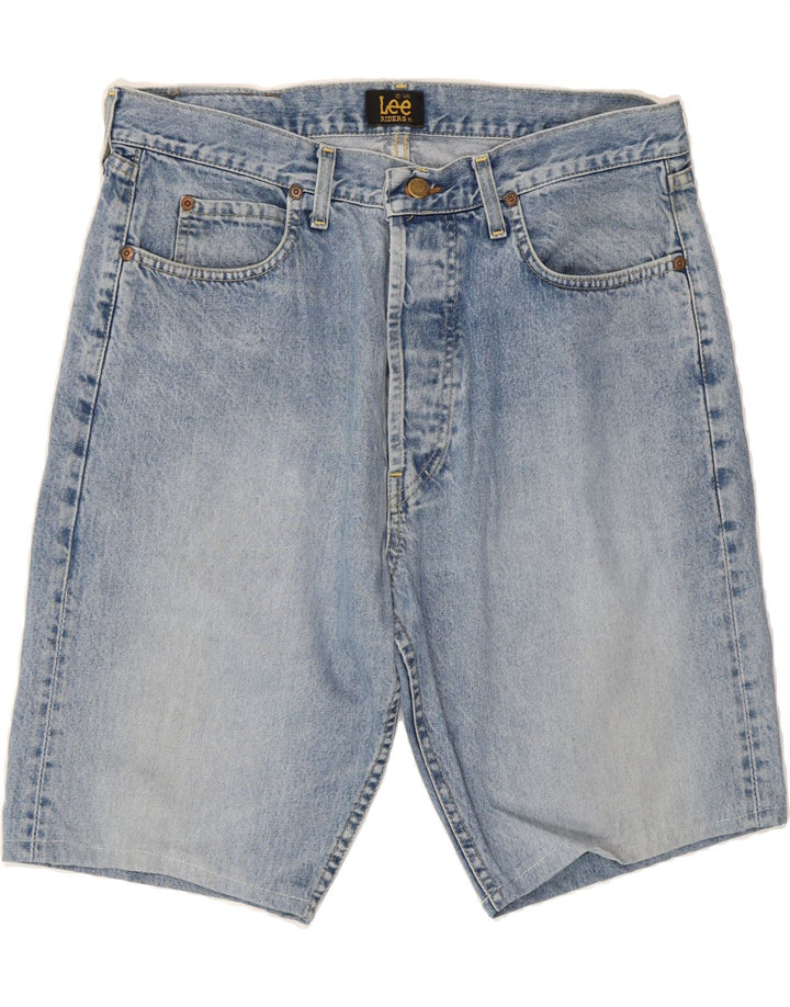 LEE Mens Riders Denim Shorts W36 Large Blue Cotton Vintage Lee and Second-Hand Lee from Messina Hembry 