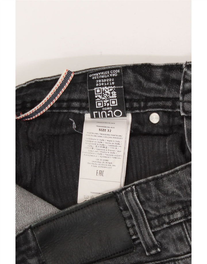 Jeans Slim Uomo Liu Jo W32 L29 Cotone Grigio