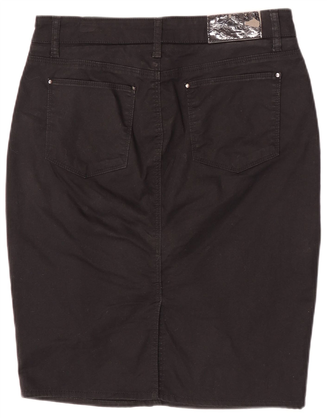 Gonna a tubino da donna Zara EU 40 media W30 cotone nero