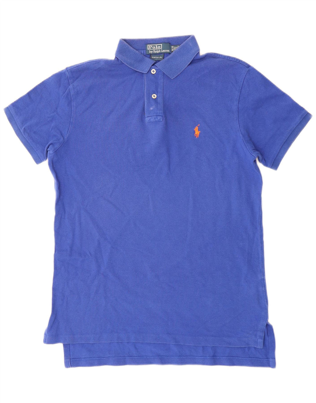 Polo Ralph Lauren da uomo su misura Polo in cotone blu medio