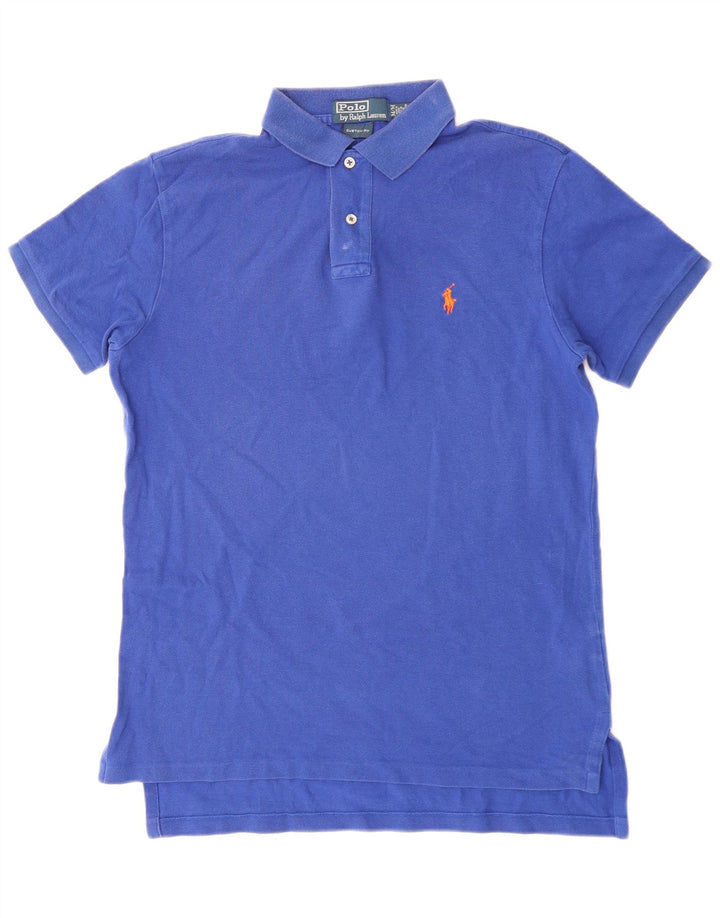 Polo Ralph Lauren da uomo su misura Polo in cotone blu medio