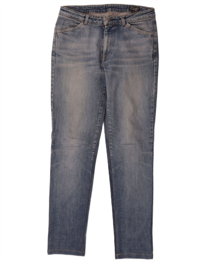 Jeans slim da donna Gas W30 L30 cotone blu