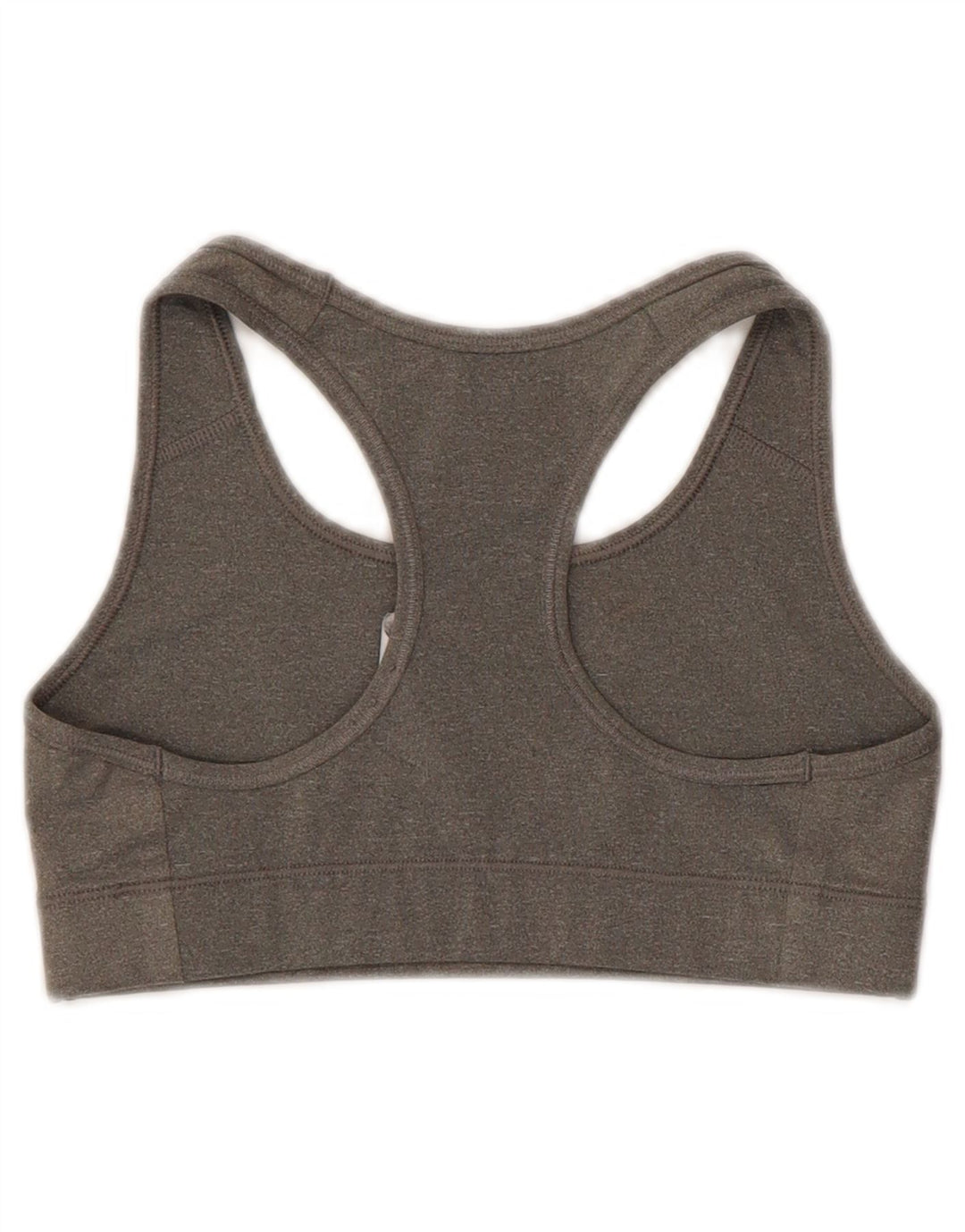 Top reggiseno sportivo Nike Dri Fit da donna XS in poliestere grigio