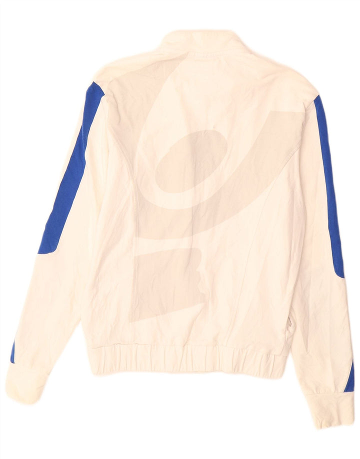 Giacca da tuta da donna Freddy IT 46 Large in cotone color block bianco