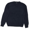 J. Crew Maglione da uomo con scollo a V grande acrilico blu navy