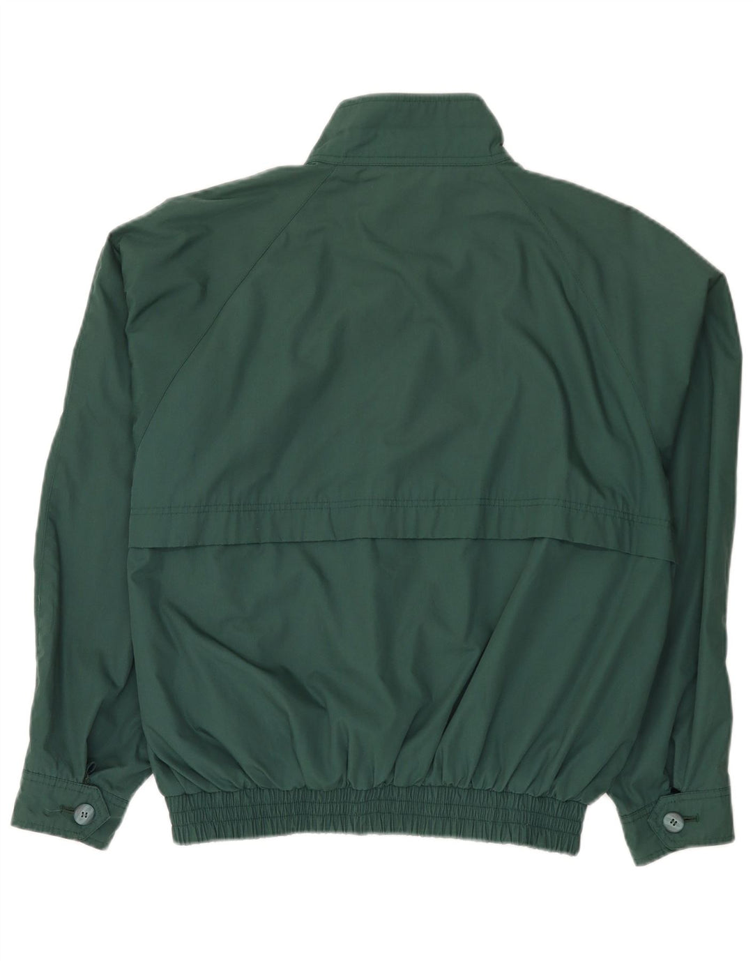 Giacca reversibile da uomo vintage UK 38 poliestere verde medio