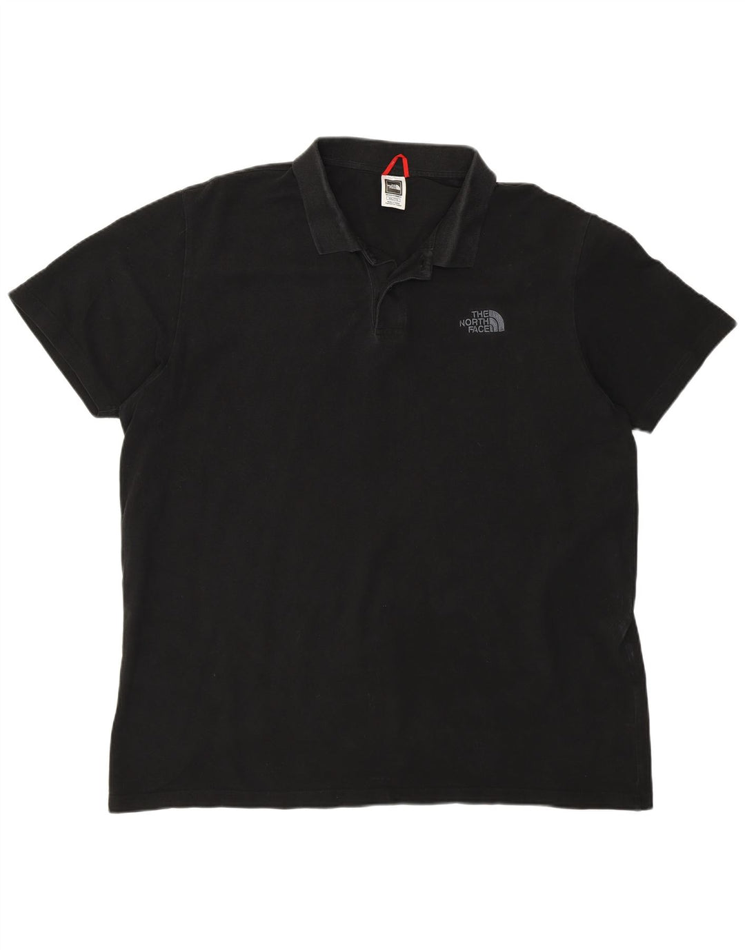 Polo da uomo The North Face 2XL cotone nero