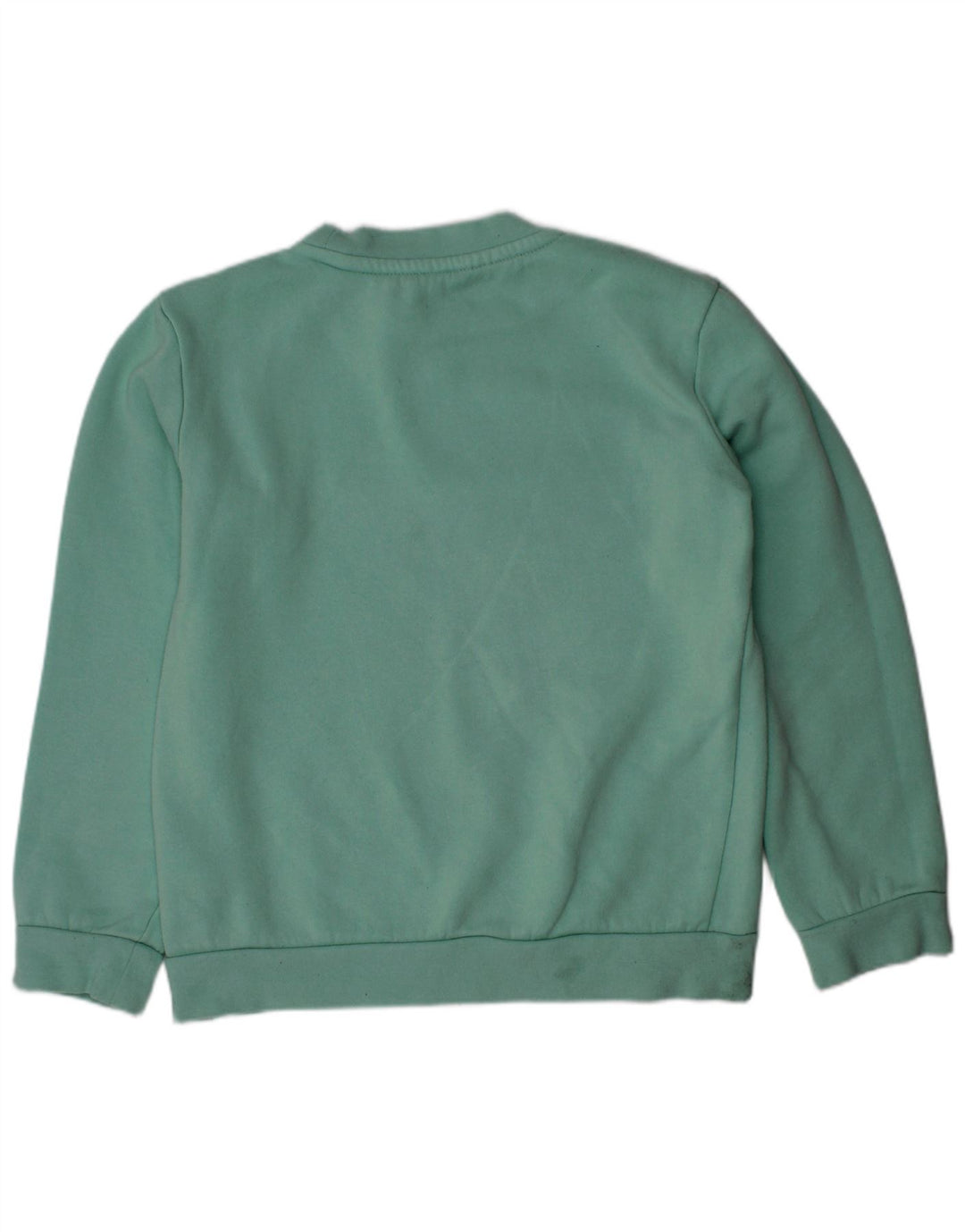 Felpa Adidas Bambino Maglione 7-8 Anni Cotone Verde