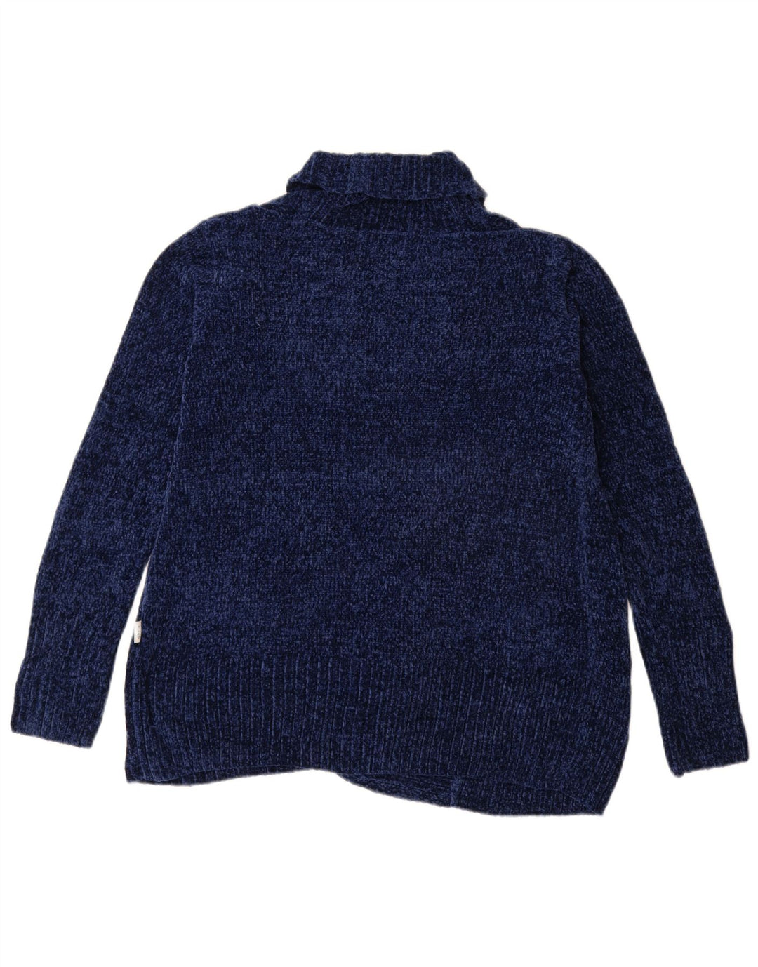 Maglione cardigan aperto oversize da donna Orvis UK 10 piccolo blu navy