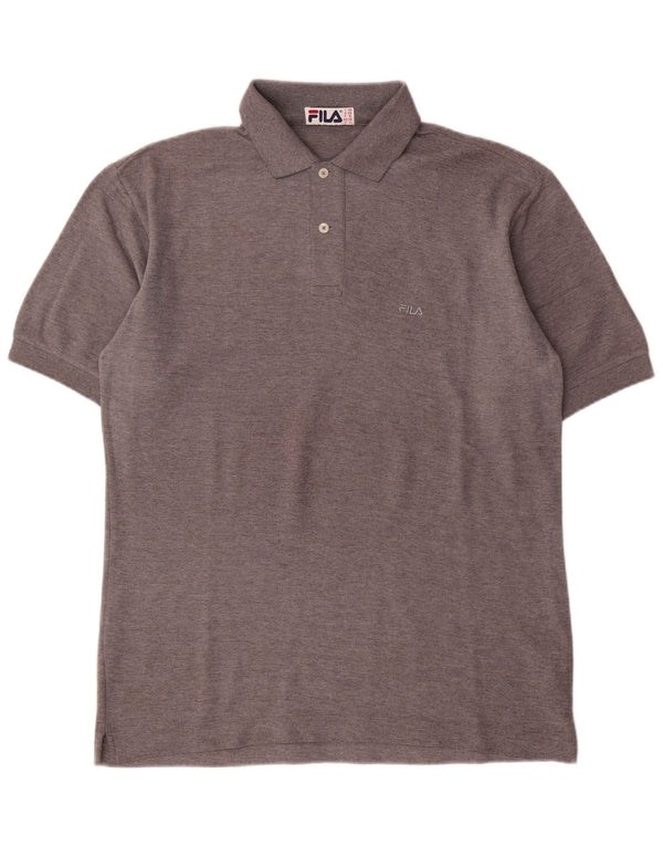 Polo Uomo Fila IT 48 Cotone Grigio Medio