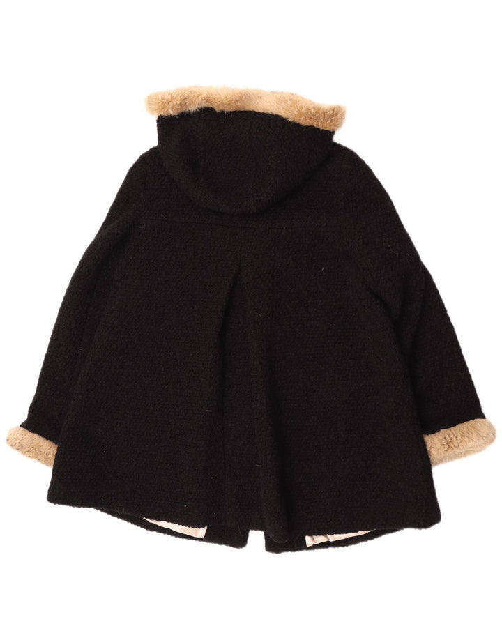 Cappotto con cappuccio da donna Monsoon UK 16 Large in lana nera
