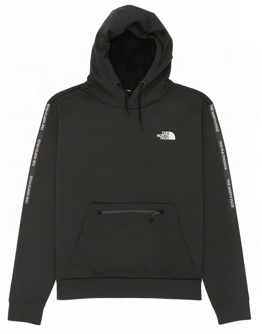 Felpa con cappuccio grafica da uomo The North Face grande poliestere grigio