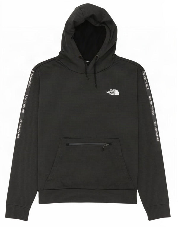 Felpa con cappuccio grafica da uomo The North Face grande poliestere grigio